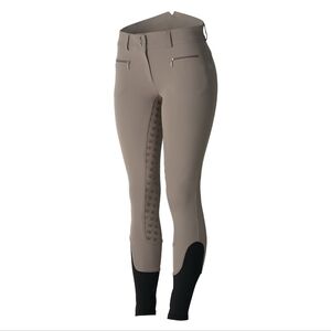 Horze  Beige Crown Full Seat Silicone Grip English Riding Schooling pants US 32